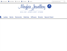 Tablet Screenshot of mayfair-jewellery.co.uk